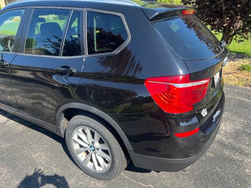 Black 2017 BMW X3 xDrive28i