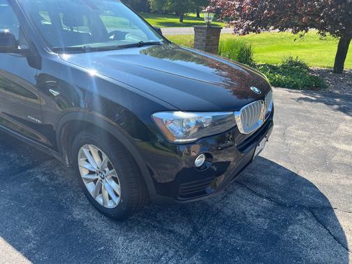 Black 2017 BMW X3 xDrive28i