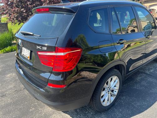 Black 2017 BMW X3 xDrive28i