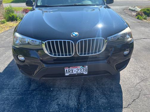 Black 2017 BMW X3 xDrive28i