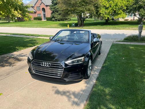 Black 2018 Audi A5 2.0T Premium