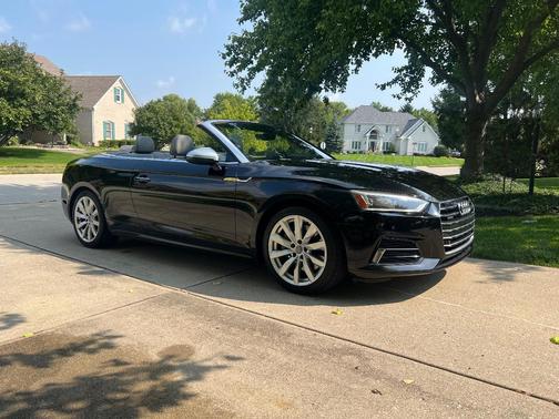 Black 2018 Audi A5 2.0T Premium