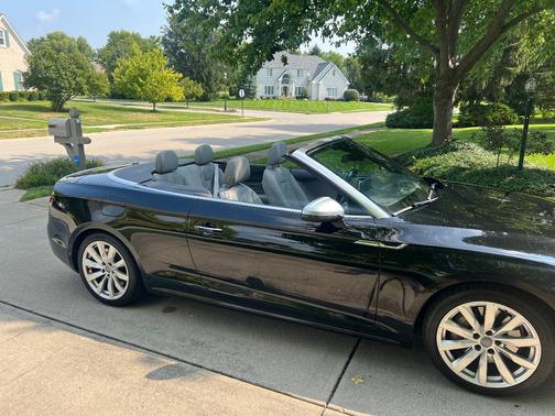 Black 2018 Audi A5 2.0T Premium