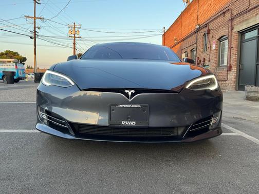 Gray 2020 Tesla Model S Performance