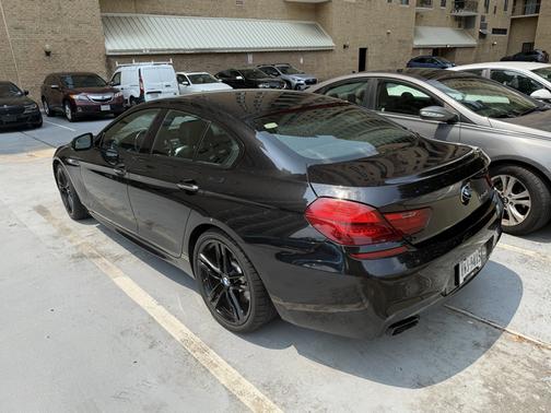 Black 2015 BMW 650 Gran Coupe i