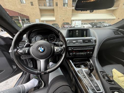 Black 2015 BMW 650 Gran Coupe i