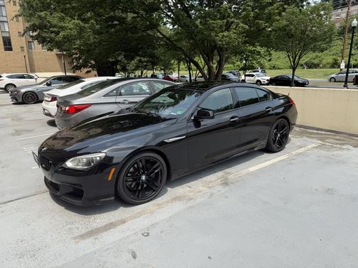 Black 2015 BMW 650 Gran Coupe i