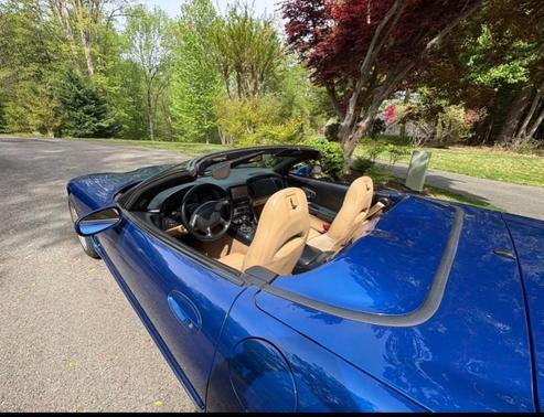 Blue 2002 Chevrolet Corvette Base