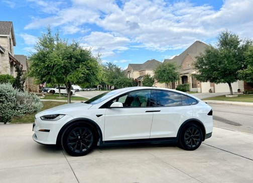 White 2022 Tesla Model X Long Range