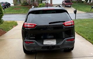 Black 2014 Jeep Cherokee Altitude