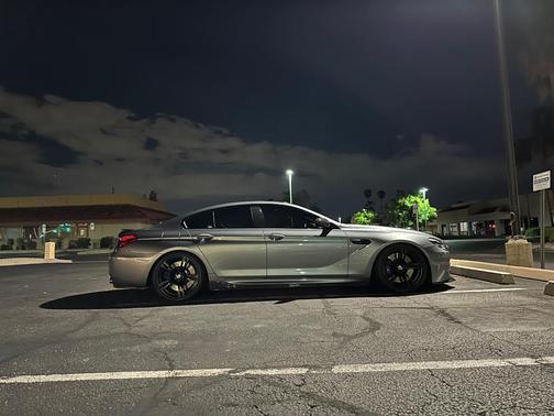 Gray 2017 BMW M6 Gran Coupe Base