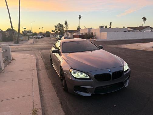 Gray 2017 BMW M6 Gran Coupe Base