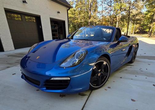 Blue 2015 Porsche Boxster Boxster