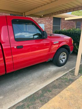 Red 2008 Ford Ranger XLT