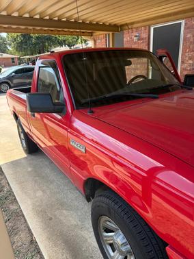 Red 2008 Ford Ranger XLT