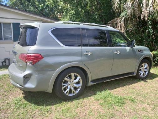 Green 2012 INFINITI QX56 Base