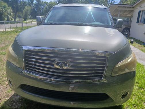 Green 2012 INFINITI QX56 Base
