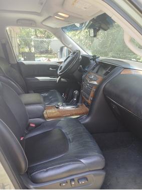 Green 2012 INFINITI QX56 Base