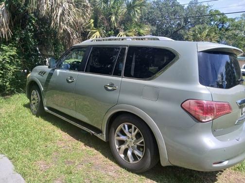 Green 2012 INFINITI QX56 Base