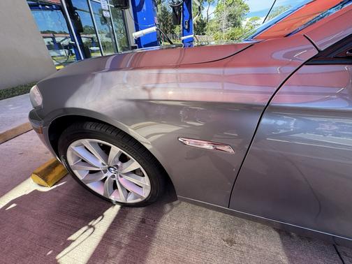 Gray 2011 BMW 535 i