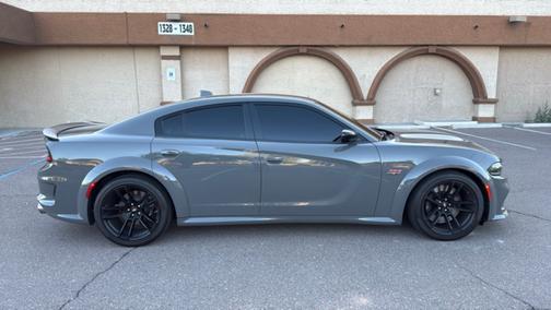 Gray 2023 Dodge Charger Scat Pack Widebody