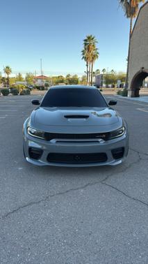 Gray 2023 Dodge Charger Scat Pack Widebody