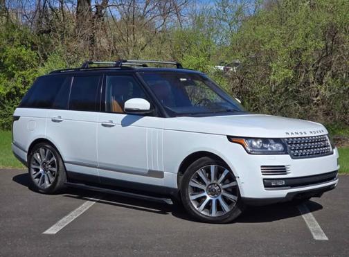 White 2016 Land Rover Range Rover 5.0L Supercharged Autobiography