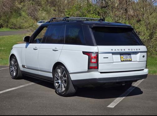 White 2016 Land Rover Range Rover 5.0L Supercharged Autobiography