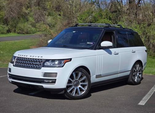 White 2016 Land Rover Range Rover 5.0L Supercharged Autobiography