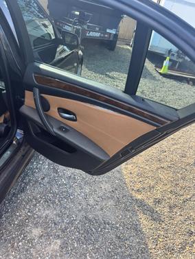 Blue 2008 BMW 550 i