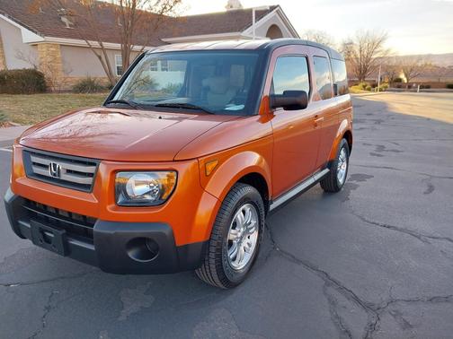 Orange 2007 Honda Element EX