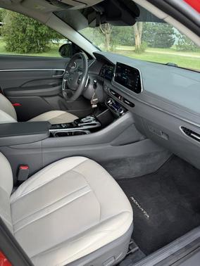 Red 2020 Hyundai SONATA Limited