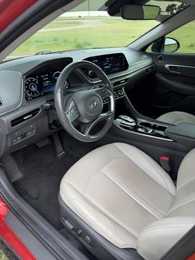 Red 2020 Hyundai SONATA Limited