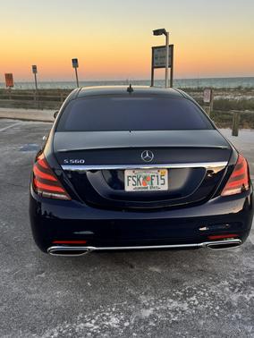 Blue 2019 Mercedes-Benz S-Class S 560