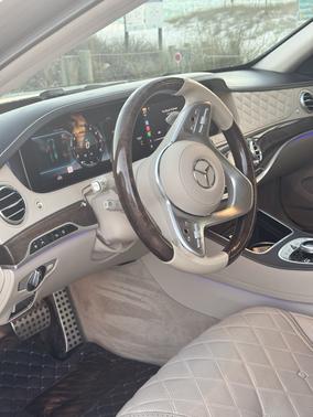 Blue 2019 Mercedes-Benz S-Class S 560