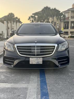 Blue 2019 Mercedes-Benz S-Class S 560