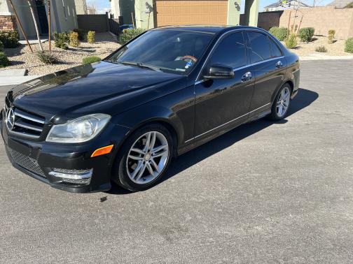 Black 2014 Mercedes-Benz C-Class C 250 Luxury