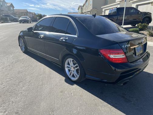 Black 2014 Mercedes-Benz C-Class C 250 Luxury