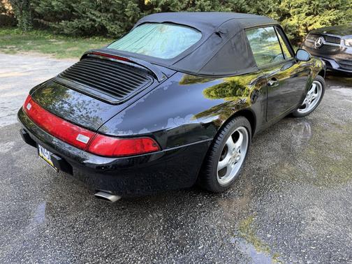 Black 1996 Porsche 911 911 Carrera Cabriolet