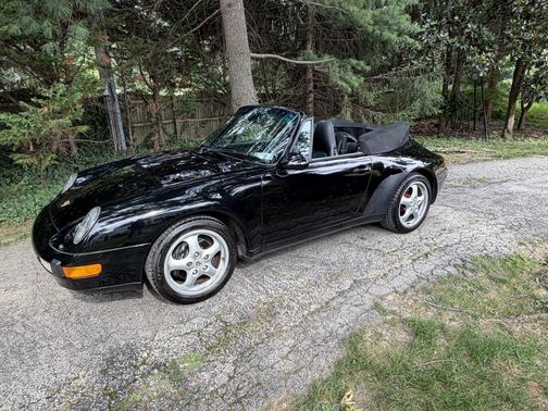Black 1996 Porsche 911 911 Carrera Cabriolet