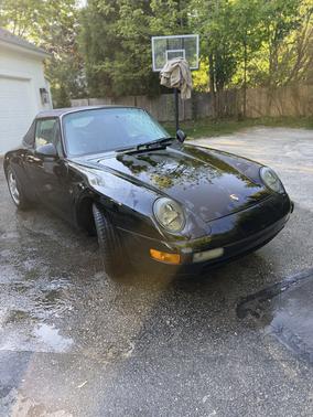 Black 1996 Porsche 911 911 Carrera Cabriolet