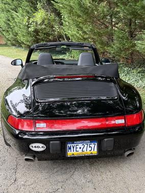 Black 1996 Porsche 911 911 Carrera Cabriolet