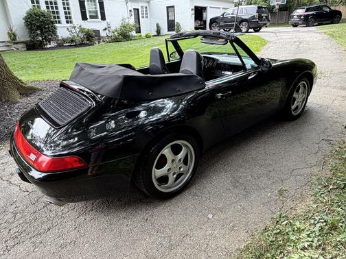 Black 1996 Porsche 911 911 Carrera Cabriolet