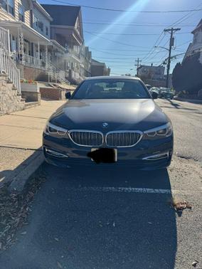 Blue 2018 BMW 540 i xDrive