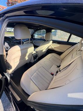 Blue 2018 BMW 540 i xDrive