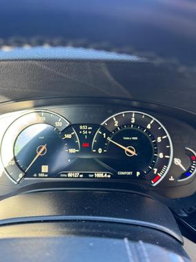 Blue 2018 BMW 540 i xDrive