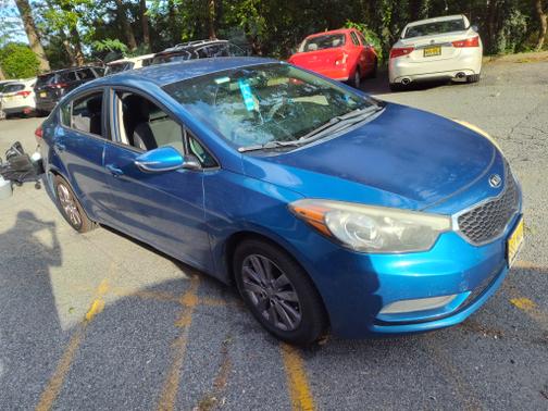 Blue 2014 Kia Forte LX