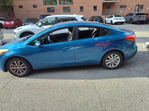 Blue 2014 Kia Forte LX