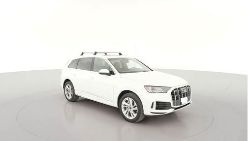 White 2023 Audi Q7 55 Premium Plus