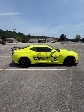 Yellow 2021 Chevrolet Camaro LT1